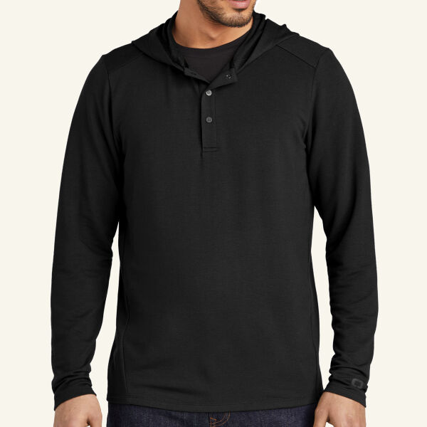 Luuma Flex Hooded Henley Thumbnail