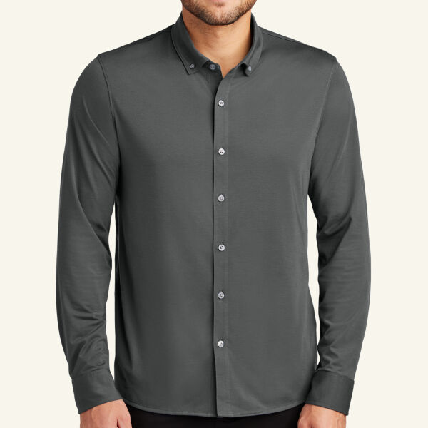 Stretch Jersey Long Sleeve Shirt Thumbnail