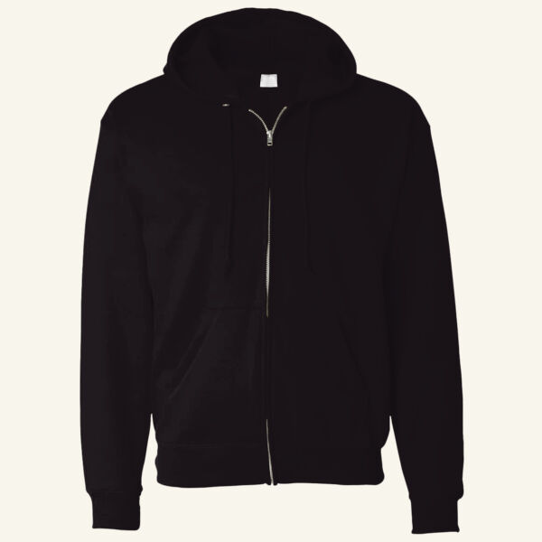 Unisex USA-Made Super Heavy Thermal Lined Full-Zip Hooded Sweatshirt Thumbnail
