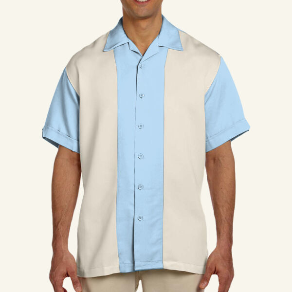 Men's Two-Tone Camp Shirt Thumbnail