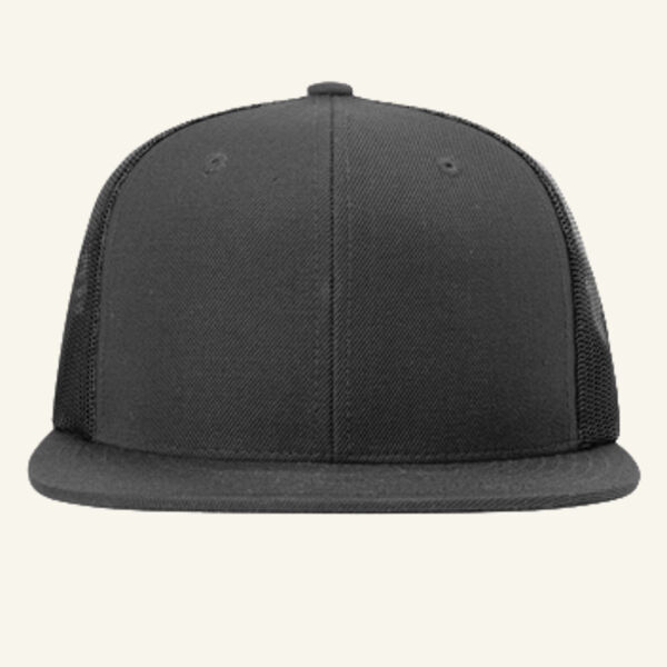 Acrylic Wool Blend Flatbill Trucker Thumbnail