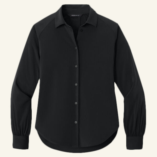 Women's Long Sleeve Buttery Soft Blouse Thumbnail
