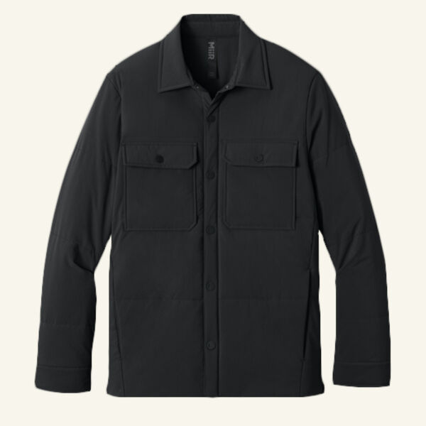 Sashiko Stretch Puffy Shacket Thumbnail