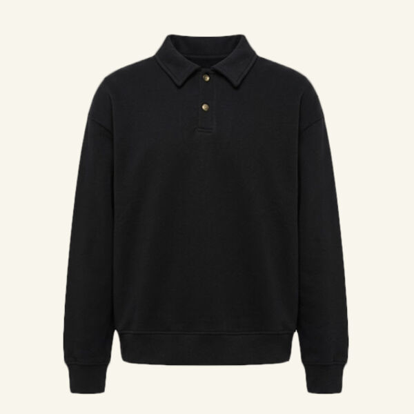 Unisex 10 Ounce Polo Sweatshirt Thumbnail