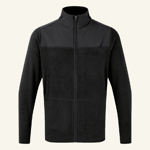Men's Agility Panelled Fleece Full-Zip Jacket Thumbnail
