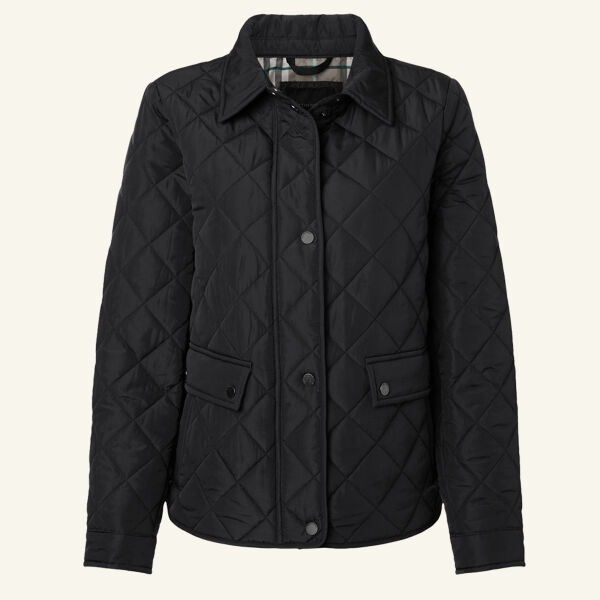 Women's Diamond Quilted Jacket Thumbnail