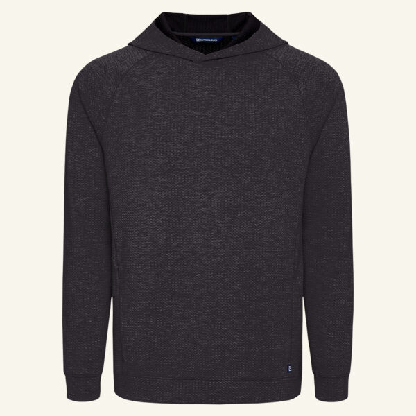 Cutter & Buck Drift Epic Versatility Recycled Textured Knit Mens Hooded Pullover Thumbnail