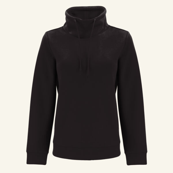 Clique Haven Recycled Womens High Collar Pullover Sweatshirt Thumbnail