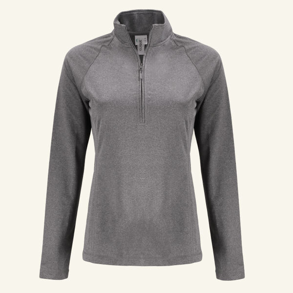 Clique Dash Recycled Womens Quarter Zip Sweatshirt Thumbnail