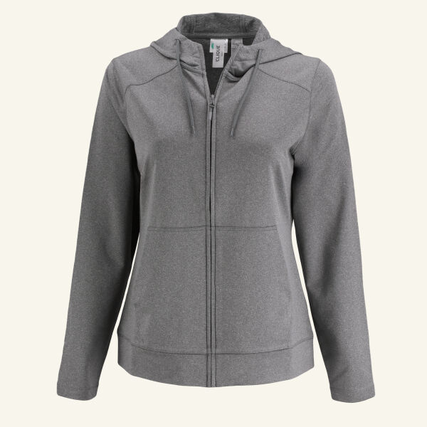 Clique Dash Recycled Womens Full Zip Hooded Sweatshirt Thumbnail