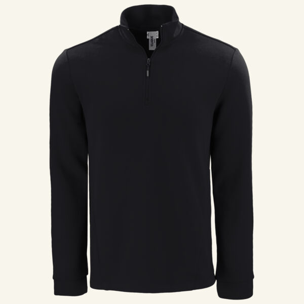 Clique Haven Recycled Mens Quarter Zip Sweatshirt Thumbnail