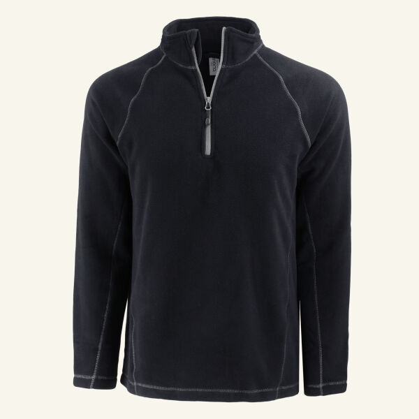 Clique Powder Recycled Fleece Mens Quarter Zip Jacket Thumbnail