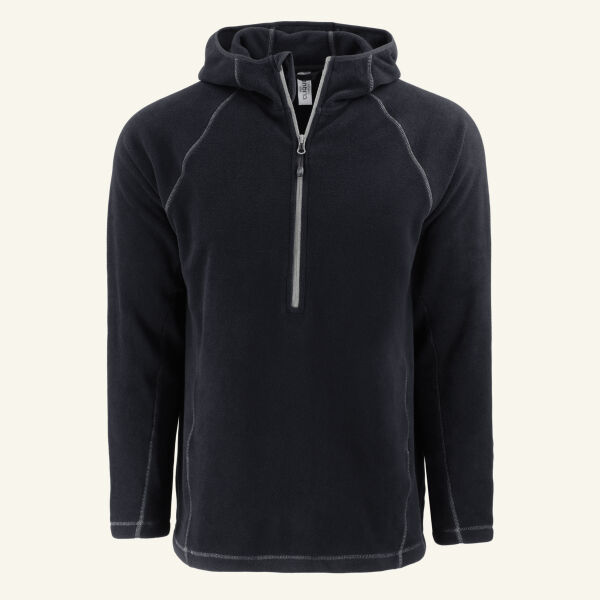 Clique Powder Recycled Fleece Mens Half Zip Sweatshirt Thumbnail