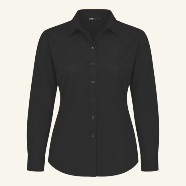 BL G LDY L/S LTWT POPLIN SHRT Thumbnail