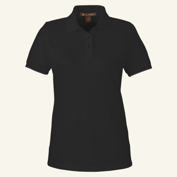 Women's Valiant Cotton Snag Protect Tipped Polo Thumbnail