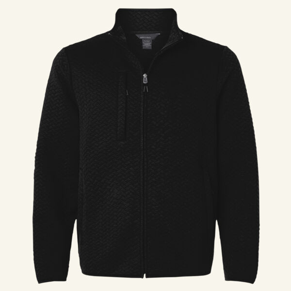 Men's Aspen Herringbone Fleece Full-Zip Thumbnail