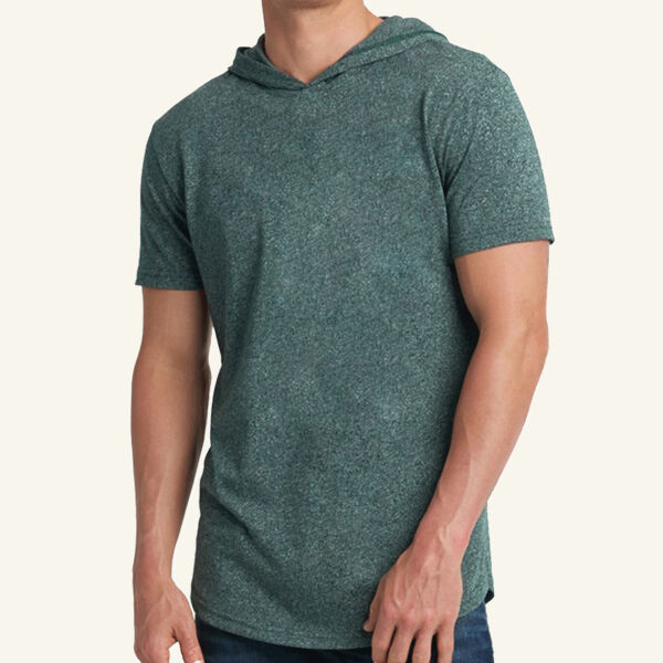 Unisex Mock Twist Hoodie T-Shirt Thumbnail