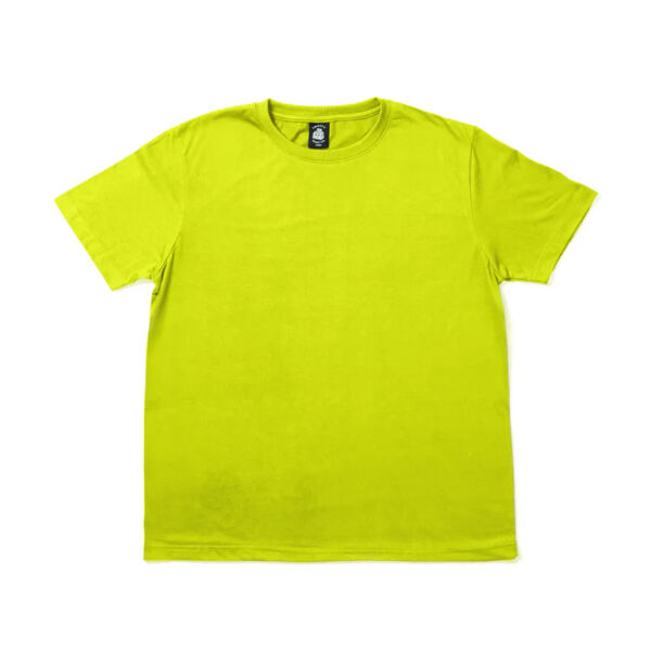 Relaxed Fit Hemp Tee Highlighter Yellow XS Thumbnail