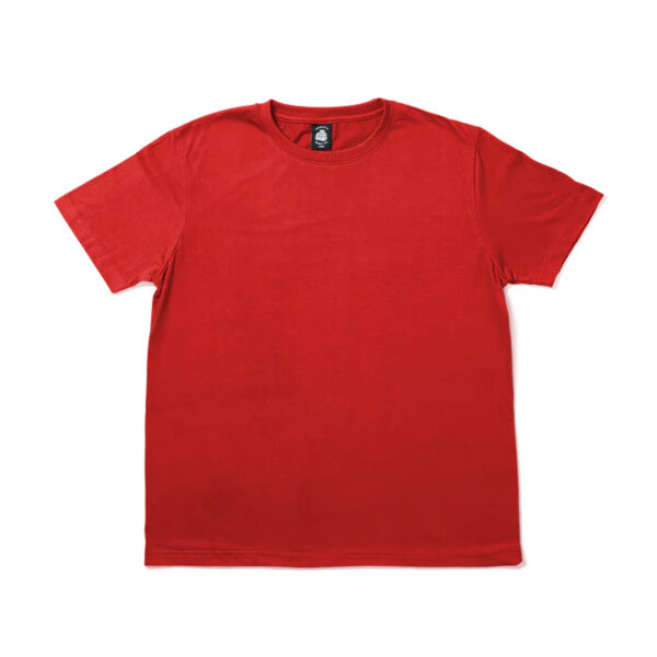 Relaxed Fit Hemp Tee Red XL Thumbnail