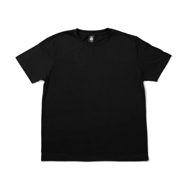 Trim Fit Hemp Tee Black M  Thumbnail