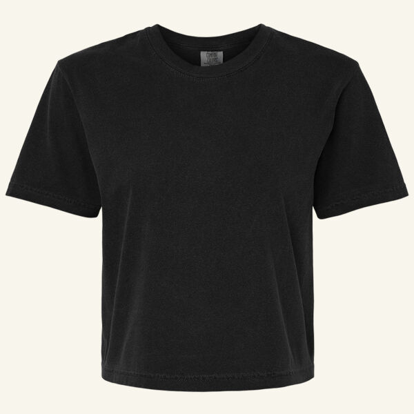 (Raised) Women's Garment-Dyed Heavyweight Boxy T-Shirt Thumbnail