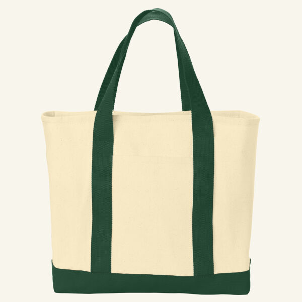 Ideal Twill Two Tone Shopping Tote Thumbnail