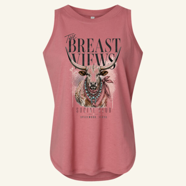 The Breast Views - Women's Relaxed Fine Jersey Tank Thumbnail
