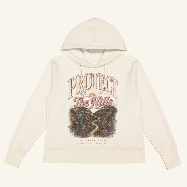 Protect The Hills - Women's Vintage Wash Hoodie Sweatshirt Thumbnail