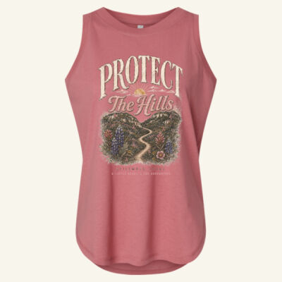 Protect The Hills - Women's Relaxed Fine Jersey Tank Thumbnail