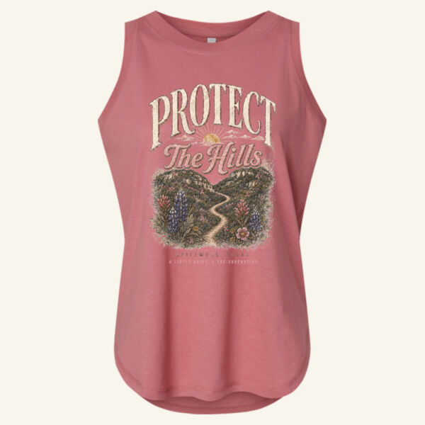Protect The Hills - Women's Relaxed Fine Jersey Tank Thumbnail