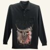 Long Sleeve Silk Touch Polo with Pocket Thumbnail