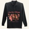 Long Sleeve Silk Touch Polo with Pocket Thumbnail